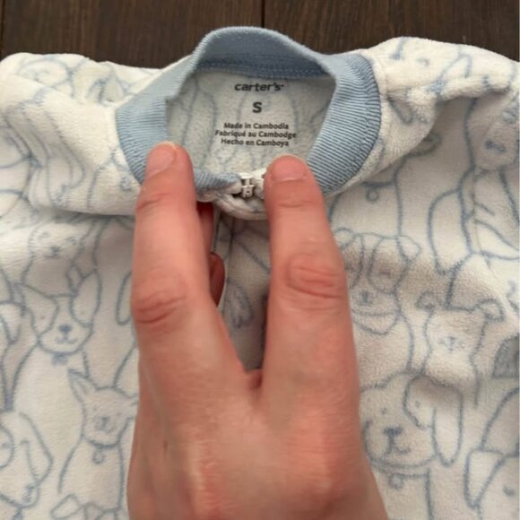Carters Sleep sacks, size Small; Puppy Print - Picture 2 of 2